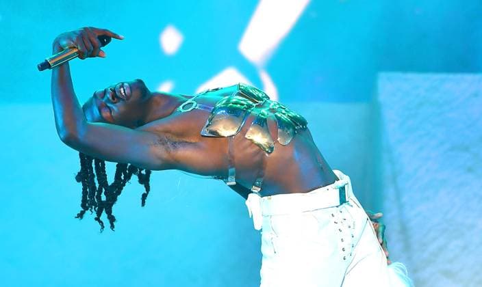 May 28, 2023, NAPA, CA, USA: LIL NAS X performs on Day 3 of BottleRock Napa Valley Music Festival at Napa Valley Expo on May 28, 2023 in Napa, California. NAPA USA - ZUMAs181 20230528_zea_s181_083 Copyright: xCxFlaniganx