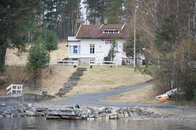 OSLO 20120415 Main Building at Utoeya in the Tyrifjorden northwest of Oslo Sunday, where 69 young people were killed by Anders Behring Breivik at a summer camp of the ruling Labour Party on Utoeya island July 22 2011. Monday Breivik s trial starts in Oslo. OSLO NORWAY x10080x *** OSLO 20120415 Main Building at Utoeya in the Tyrifjorden northwest of Oslo Sunday, where 69 young people were killed by Anders Behring Breivik at a summer camp of the ruling Labor Party on Utoeya island July 22 2011 Monday Breivik s trial starts in Oslo OSLO NORWAY x10080x  Copyright: xFREDRIKxSANDBERGx xTTx UTOEYA BEFORE BREIVIK TRIAL