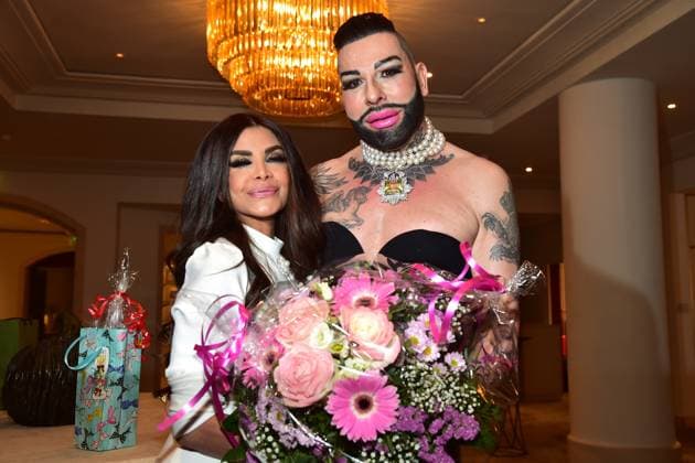 Bilder des Jahres 2023, Entertainment 05 Mai Entertainment Themen der Woche KW22 Harald Glööckler feiert seinen 58. Geburtstag Kader Loth, Star Designer Harald Glööckler feiert seinen 58. Geburtstag mit Freunden im Hotel Adlon Kempinski Berlin in Berlin am 30.05.2023 *** Harald Glööckler celebrates his 58th birthday Kader Loth, star designer Harald Glööckler celebrates his 58th birthday with friends at the Hotel Adlon Kempinski Berlin in Berlin on 30 05 2023 Photopress Mueller Photopress Mueller