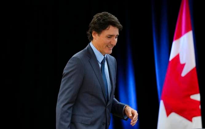 June 1, 2023, Ottawa, ON, CAN: Prime Minister Justin Trudeau takes part in a Metis National Council meeting in Ottawa on Thursday, June 1, 2023. Ottawa CAN  - ZUMAc35_ 20230601_zaf_c35_009 Copyright: xSeanxKilpatrickx