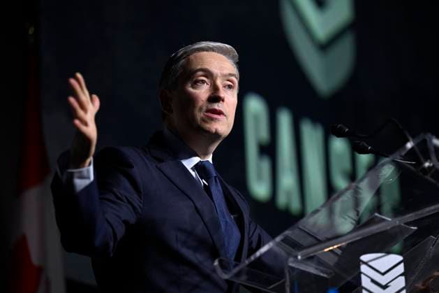 June 1, 2023, Ottawa, ON, CAN: Industry Minister Franvßois-Philippe Champagne Francois-Philippe Champagne delivers a keynote address at the CANSEC trade show, billed as North AmericaöÄÃ s largest multi-service defence event, in Ottawa, on Thursday, June 1, 2023. Ottawa CAN  - ZUMAc35_ 20230601_zaf_c35_016 Copyright: xJustinxTangx