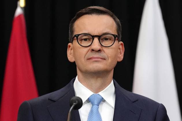 June 2, 2023, TORONTO, ON, Canada: Poland Prime Minister Mateusz Morawiecki is pictured during his visit with Prime Minister Justin Trudeau in Toronto on Friday, June 2, 2023. TORONTO Canada  - ZUMAc35_ 20230602_zaf_c35_050 Copyright: xChrisxYoungx