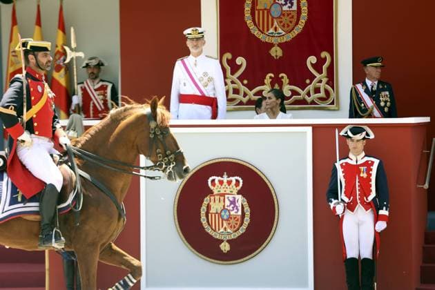 Entertainment Themen der Woche KW22 Entertainment Bilder des Tages King Felipe Vi and Queen Letizia during Spain s National Armed Forces Day 2023 in Granada on Saturday, 3 June 2023. Cordon Press *** King Felipe Vi and Queen Letizia during Spain s National Armed Forces Day 2023 in Granada on Saturday, 3 June 2023 Cordon Press 