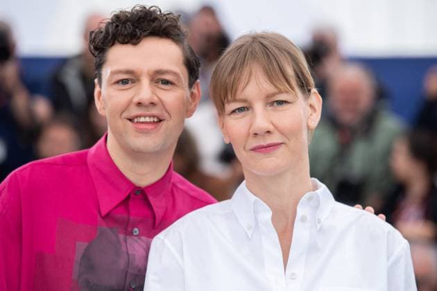 Cannes The Zone Of Interest Photocall AM Christian Friedel and Sandra Huller attending the The Zone Of Interest Photocall as part of the 76th Cannes Film Festival in Cannes, France on May 20, 2023. Photo by Aurore Marechal ABACAPRESS.COM Cannes France  Copyright: xMarechalxAurore ABACAx 853663_014 MarechalxAurore ABACAx 853663_014
