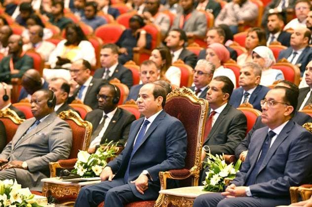 News Themen der Woche KW23 News Bilder des Tages Egyptian President Abdel Fattah El-Sisi attends the opening of the Second African Medical Conference and Exhibition in Cairo Egyptian President Abdel Fattah El-Sisi attends the opening of the Second African Medical Conference and Exhibition in Cairo, Egypt on June 06, 2023. Photo by Egyptian President Office Cairo Cairo Egypt 060623_CAIRO_EPO_00 (3) Copyright: xapaimagesxEgyptianxPresidentxOfficex xapaimagesx