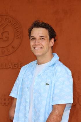 Roland Garros 2023 - Celebrities at Village - Day 11 NB Theo Curin at village during French Open Roland Garros 2023 on Juin 07, 2023 in Paris, France. Photo by Nasser Berzane ABACAPRESS.COM Paris France  Copyright: xBerzanexNasser ABACAx 856134_054 BerzanexNasser ABACAx 856134_054