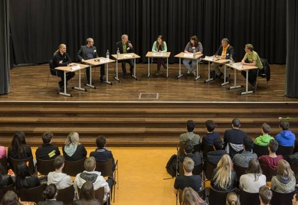 Kommunal-Wahl-Projekttag Goetheschule Bochum Copyright: OlafxZiegler