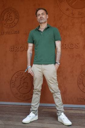 Augustin Trapenard CELEBRITES : Roland-Garros 2023 - Paris - 08 06 2023 MichaelBaucher Panoramic 