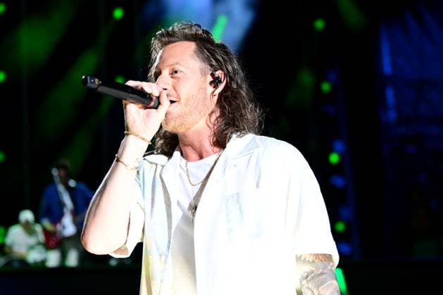 08 June 2023 - Nashville, Tennessee - Tyler Hubbard. 2023 CMA Music Fest Nightly Concert held at Nissan Stadium. Photo Credit: Dara-Michelle Farr AdMedia 293217 2023-06-08 Tennessee Nashville Etats-Unis  Copyright: xAdMediax STAR_293217_027