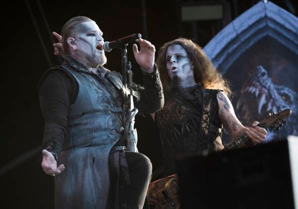 Bilder des Jahres 2023, Entertainment June 06 Entertainment Themen der Woche KW23 Entertainment Bilder des Tages SÖLVESBORG 20230609 Tyska Powerwolf framträder pa Rock Stage under Sweden Rock Festival 2023. SÖLVESBORG Sverige x10080x *** SÖLVESBORG 20230609 German Powerwolf performs on the Rock Stage during Sweden Rock Festival 2023 SÖLVESBORG Sweden x10080x  Copyright: xFredrikxSandberg TTx SWEDEN ROCK 2023 POWERWOLF TTABB0000000000193293