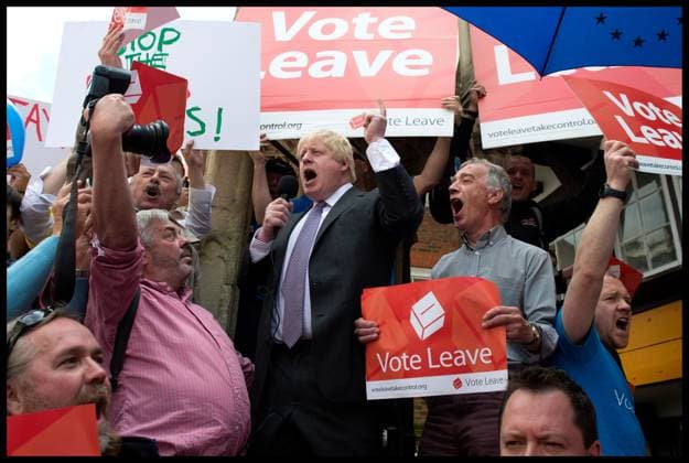 02 09 2022. London, United Kingdom. Prime Minister Boris Johnson - File Pictures. The new leader of the Conservative Party and future Prime Minister will be announced on Monday the 5th of September, 2022. File Picture: 26 05 2016. London, United Kingdom. Boris Johnson makes a speech on the Buttercross Statue in Winchester surrounded by campaigners of Vote Leave and Remain. Vote Leave campaigner Boris Johnson visits Winchester, Hampshire, UK, for a walkabout and to meet members of the public ahead of the EU referendum in Britain.  Copyright: xBenxStevensx xParsonsxMediax PAR-7829-0008