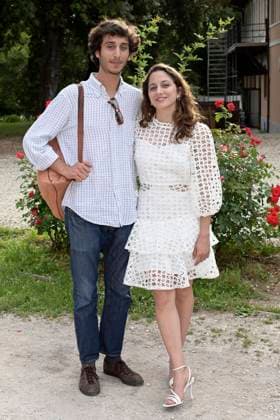 Leonardo und Blu Yoshimi bei der 9. Verleihung des Premio Anna Magnani 2023 im Casa del Cinema Villa Borghese. Rom, 09.06.2023