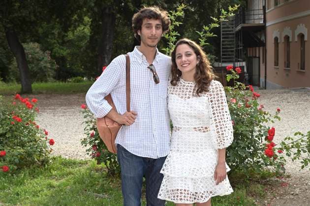 Leonardo und Blu Yoshimi bei der 9. Verleihung des Premio Anna Magnani 2023 im Casa del Cinema Villa Borghese. Rom, 09.06.2023