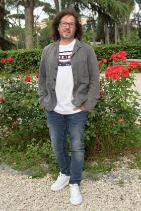 Massimo Di Cataldo bei der 9. Verleihung des Premio Anna Magnani 2023 im Casa del Cinema Villa Borghese. Rom, 09.06.2023