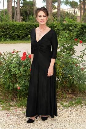 Elena Sofia Ricci bei der 9. Verleihung des Premio Anna Magnani 2023 im Casa del Cinema Villa Borghese. Rom, 09.06.2023