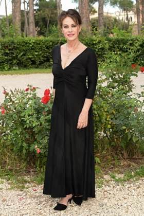 Elena Sofia Ricci bei der 9. Verleihung des Premio Anna Magnani 2023 im Casa del Cinema Villa Borghese. Rom, 09.06.2023