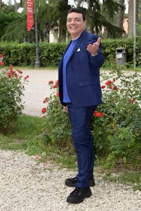 Alberto Sordi attends at Premio Anna Magnani 2023 at Villa Borghese, Rome.