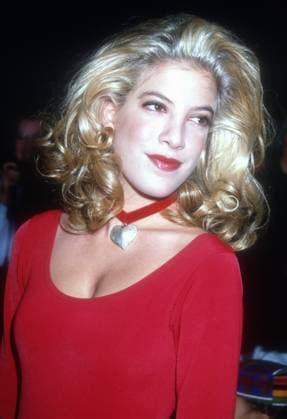 Tori Spelling, 1992, Photo By Michael Ferguson PHOTOlink Courtesy Everett Collection (Tori Spelling1164)ASCA032 F4258 PUBLICATIONXNOTxINxCANxCHNxFRAxITAxJPNxNORxPOLxRUSxESPxUKxUSA Copyright: xx ASCA032 F4258
