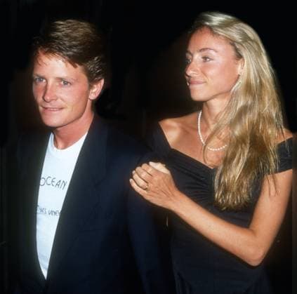Michael J. Fox Tracy Pollen, 1988, Photo By Michael Ferguson PHOTOlink Courtesy Everett Collection (Michael J. Fox Tracy Pollen1781)ASCA032 F4624 PUBLICATIONXNOTxINxCANxCHNxFRAxITAxJPNxNORxPOLxRUSxESPxUKxUSA Copyright: xx ASCA032 F4624