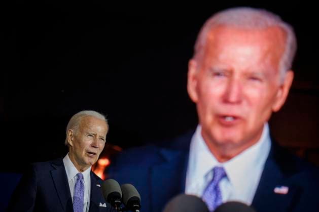 DC: President Biden Hosts a Juneteenth Concert on the South Lawn President Joe Biden speaks during a Juneteenth concert on the South Lawn of the White House on June 13, 2023 in Washington, D.C. Juneteenth celebrates the emancipation of enslaved African Americans on June 19th and was declared a federal holiday in 2021 by President Joe Biden. (Photo by Samuel Corum Pool ABACAPRESS.COM) Washington The White House DC United States  Copyright: xPool ABACAx 856900_052 Pool ABACAx 856900_052