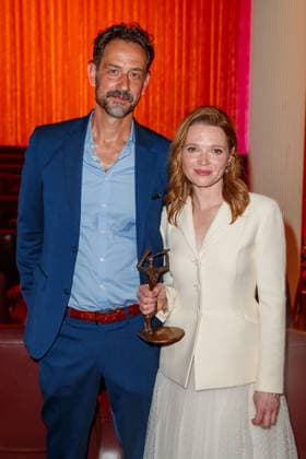 Award - Ernst-Lubitsch-Preis 2023 Karoline Herfurth mit Ehemann Christopher Doll beim Ernst-Lubitsch-Preis 2023 in der Astor Film Lounge am 14.06.2023 in Berlin. Copyright: xEventpressxKochanx