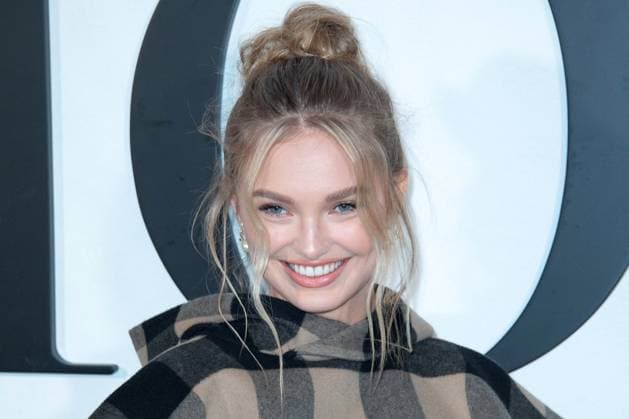 PFW - Dior Photocall AM Romee Strijd attending the Christian Dior show as part of the Paris Fashion Week Womenswear Fall Winter 2020 2021 in Paris, France on February 25, 2020. Photo by Aurore Marechal ABACAPRESS.COM Paris France  Copyright: xMarechalxAurore ABACAx 721711_089 MarechalxAurore ABACAx 721711_089
