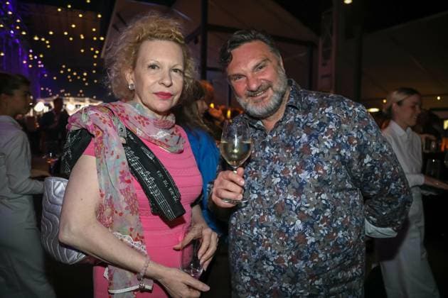RECORD DATE NOT STATED 15.06.2023, Globe Wien, Österreichischer Filmpreis 2023, Verleihungsgala d. Akademie des Österreichischen Films im Bild: Sunnyi Melles, Martin Leutgeb, Österreichischer Filmpreis 2023
