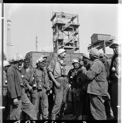 ***JULY 19, 1971, FILE PHOTO*** On July 19, 1971, the team of foreman B. Roudensky achieved an outstanding performance at the 1. maj mine in Karvina. During the morning shift, 176 sets of steel reinforcement with a total weight of over 28 tons were dismantled in the old mine tunnel. There were 29 steel arches per worker, which is seven times the average output in the shaft. This large amount of material, which is then reused in the stamping of new mine tunnels, was handled by foreman V. Bajer s crew. The excellent performance, worked in honour of the 50th anniversary of the founding of the Communist Party of Czechoslovakia, was due to the use of several technical and organisational improvements and the support of the technicians led by Z.  CTKPhotoF202305300064901