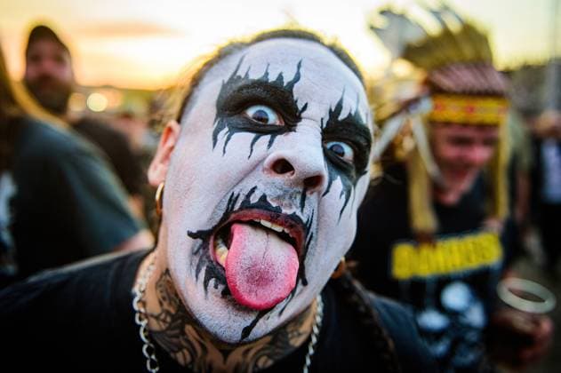 Entertainment Themen der Woche KW24 Festival goers at Copenhell 2023, Copenhagen, Denmark Copenhagen, Denmark. 15th, June 2023. The atmosphere is great among the festival goers at the many live concerts during the popular Danish heavy metal festival Copenhell 2023 in Copenhagen. Copenhagen Denmark  Copyright: xGonzalesxPhoto SebastianxDammarkx