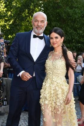 Heiner Lauterbach mit Ehefrau Viktoria Verleihung des Bayerischen Filmpreis 22 Ehrung, Auszeichnung, Preis Prinzregenten Theater München 16. Juni 2023