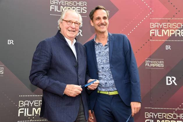 Friedrich von Thun und sein Sohn Max von Thun bei der Verleihung Bayerischer Filmpreis am 16.06.2023 im Prinzregententheater in Muenchen Bayerischer Filmpreis 2023 in Muenchen