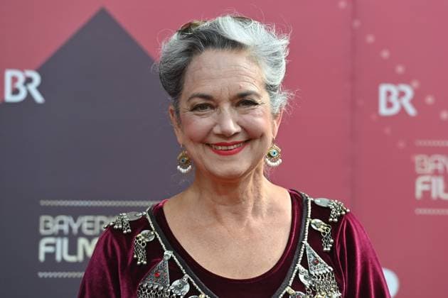 Irina WANKS (Schauspielerin) Einzelbild,angeschnittenes Einzelmotiv,Portraet,Portrait,Porträt. Roter Teppich,Red Carpet,Bayerischer Filmpreis 2023 am 16.06.2023 im Prinzregententheater in Muenchen.