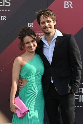 Darya Birnstiel und Philip Birnstiel. Roter Teppich,Red Carpet,Bayerischer Filmpreis 2023 am 16.06.2023 im Prinzregententheater in Muenchen.