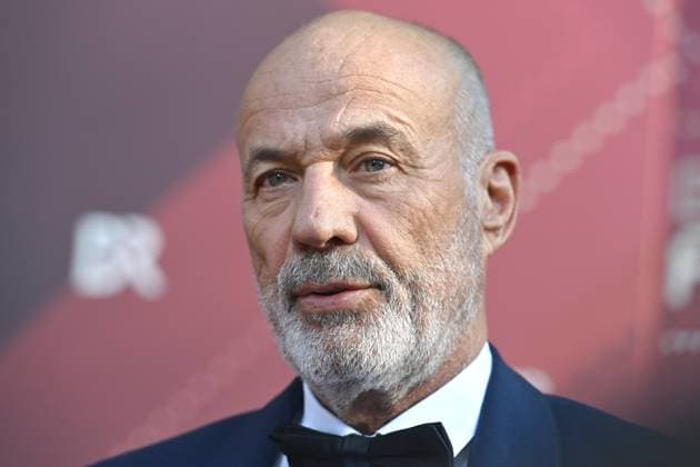 Heiner Lauterbach (Schauspieler), Einzelbild,angeschnittenes Einzelmotiv,Portraet,Portrait,Porträt. Roter Teppich,Red Carpet,Bayerischer Filmpreis 2023 am 16.06.2023 im Prinzregententheater in Muenchen.