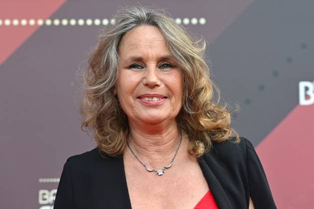Marie Theres KROETZ RELIN (Schauspielerin), Einzelbild,angeschnittenes Einzelmotiv,Portraet,Portrait,Porträt Roter Teppich,Red Carpet,Bayerischer Filmpreis 2023 am 16.06.2023 im Prinzregententheater in Muenchen.
