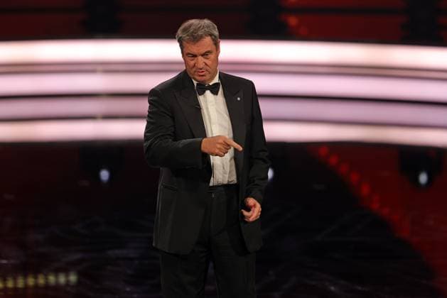 Markus Söder Verleihung Bayerischer Filmpreis 2022 Bayerischer Ministerpräsident Dr. Markus Söder anlässlich der Verleihung des 44. Bayerischen Filmpreises 2022 am 16.06.2023 im Münchner Prinzregententheater. München, Bayern, Deutschland.