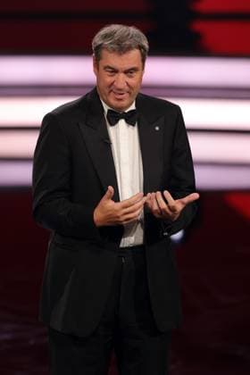 Markus Söder Verleihung Bayerischer Filmpreis 2022 Bayerischer Ministerpräsident Dr. Markus Söder anlässlich der Verleihung des 44. Bayerischen Filmpreises 2022 am 16.06.2023 im Münchner Prinzregententheater. München, Bayern, Deutschland.
