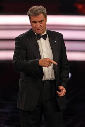 Markus Söder Verleihung Bayerischer Filmpreis 2022 Bayerischer Ministerpräsident Dr. Markus Söder anlässlich der Verleihung des 44. Bayerischen Filmpreises 2022 am 16.06.2023 im Münchner Prinzregententheater. München, Bayern, Deutschland.