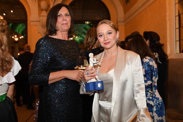 Ilse Aigner und Anna Maria Mühe Verleihung des Bayerischen Filmpreis 22 Ehrung, Preis, Auszeichnung Party München 16. Juni 2023