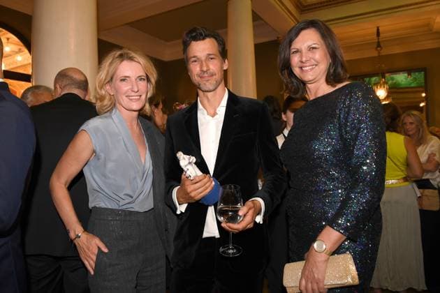 Maria Furtwängler, Florian David Fitz und Ilse Aigner Verleihung des Bayerischen Filmpreis 22 Ehrung, Preis, Auszeichnung Party München 16. Juni 2023