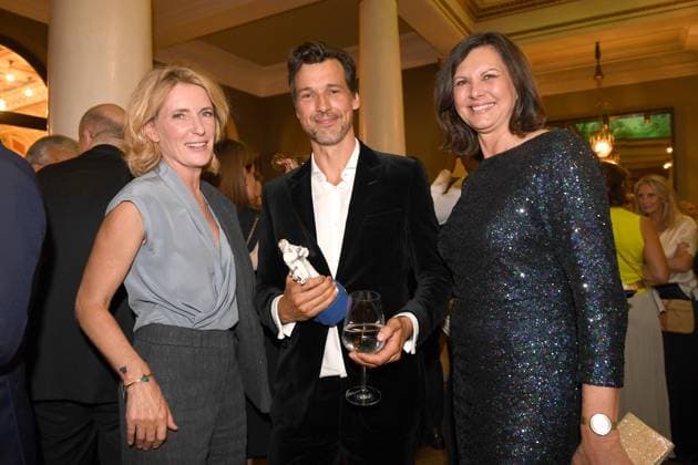 Maria Furtwängler, Florian David Fitz und Ilse Aigner Verleihung des Bayerischen Filmpreis 22 Ehrung, Preis, Auszeichnung Party München 16. Juni 2023