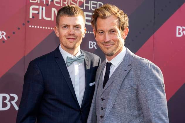 Ferdinand Hofer und Stefan Murr bei der Verleihung des 44. Bayerischen Filmpreises 2022 im Prinzregententheater. München, 16.06.2023