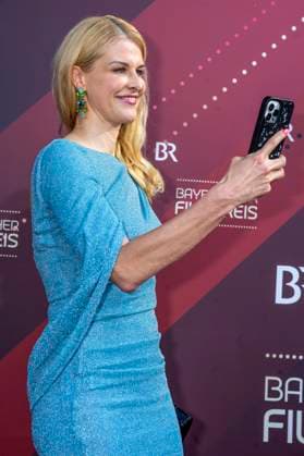 Natascha Grün bei der Verleihung des 44. Bayerischen Filmpreises 2022 im Prinzregententheater. München, 16.06.2023