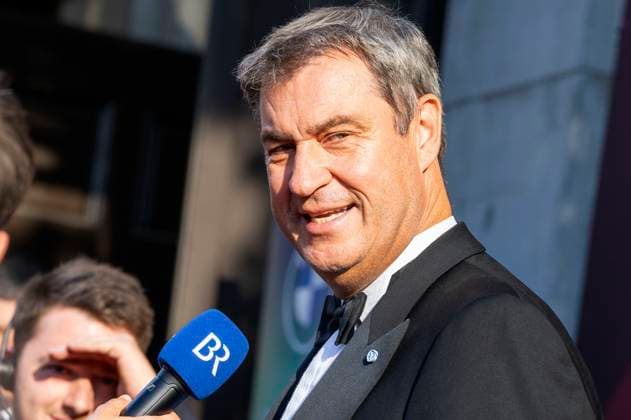 Markus Söder bei der Verleihung des 44. Bayerischen Filmpreises 2022 im Prinzregententheater. München, 16.06.2023