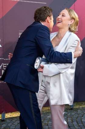 Michael Bully Herbig und Anna Maria Mühe bei der Verleihung des 44. Bayerischen Filmpreises 2022 im Prinzregententheater. München, 16.06.2023