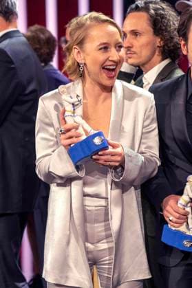 Anna Maria Mühe bei der Verleihung des 44. Bayerischen Filmpreises 2022 im Prinzregententheater. München, 16.06.2023
