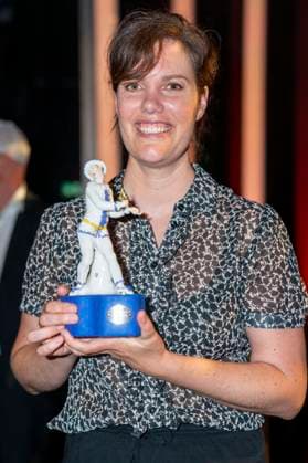 Sophie Linnenbaum bei der Verleihung des 44. Bayerischen Filmpreises 2022 im Prinzregententheater. München, 16.06.2023