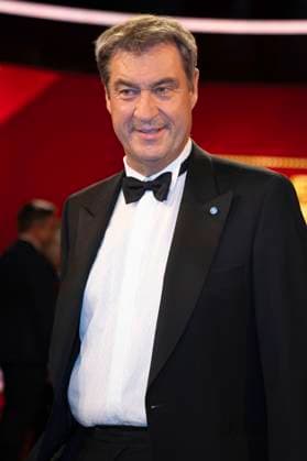 Markus Söder bei der Verleihung des 44. Bayerischen Filmpreises 2022 im Prinzregententheater. München, 16.06.2023