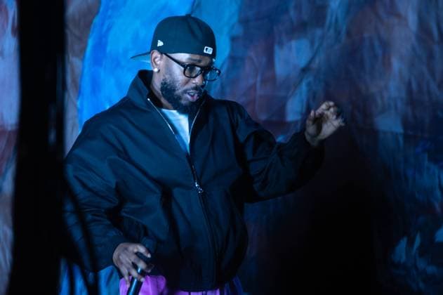 June 16, 2023, Manchester, Tennessee, United States: Kendrick Lamar performs during Day 2 of the 2023 Bonnaroo Music & Arts Festival on June 16, 2023 in Manchester, Tennessee. .Photo: imageSPACE. Manchester United States - ZUMAs181 20230616_zea_s181_165 Copyright: xDarrenxEaglesx