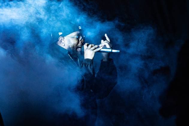 June 16, 2023, Manchester, Tennessee, United States: Kendrick Lamar performs during Day 2 of the 2023 Bonnaroo Music & Arts Festival on June 16, 2023 in Manchester, Tennessee. .Photo: imageSPACE. Manchester United States - ZUMAs181 20230616_zea_s181_171 Copyright: xDarrenxEaglesx